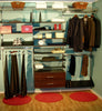 Element System 8' Tobacco and Silver Closet Kit