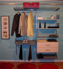 Element System 64" Silver Maple Closet Kit